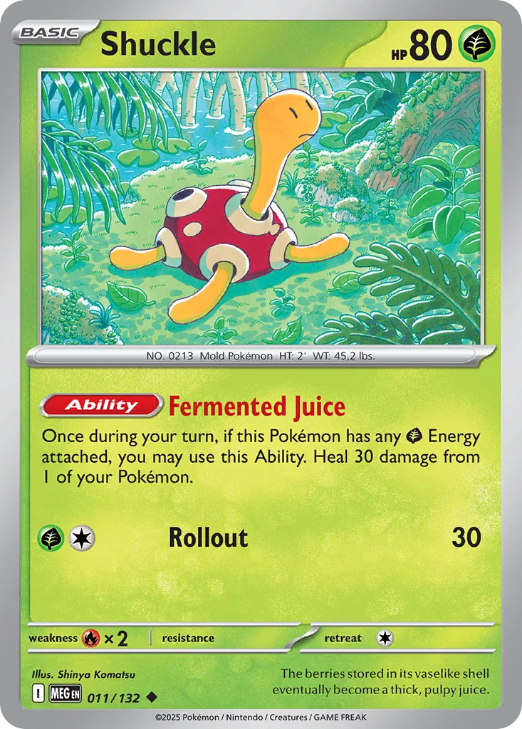 Shuckle – Mega Evolution nr 011/132 (Normal)