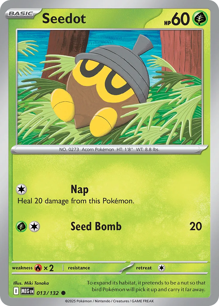 Seedot – Mega Evolution nr 013/132 (Normal)
