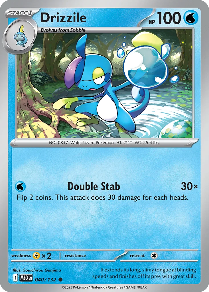 Drizzile – Mega Evolution nr 040/132 (Normal)