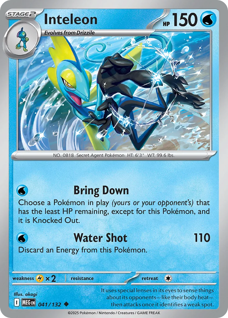 Inteleon – Mega Evolution nr 041/132 (Normal)