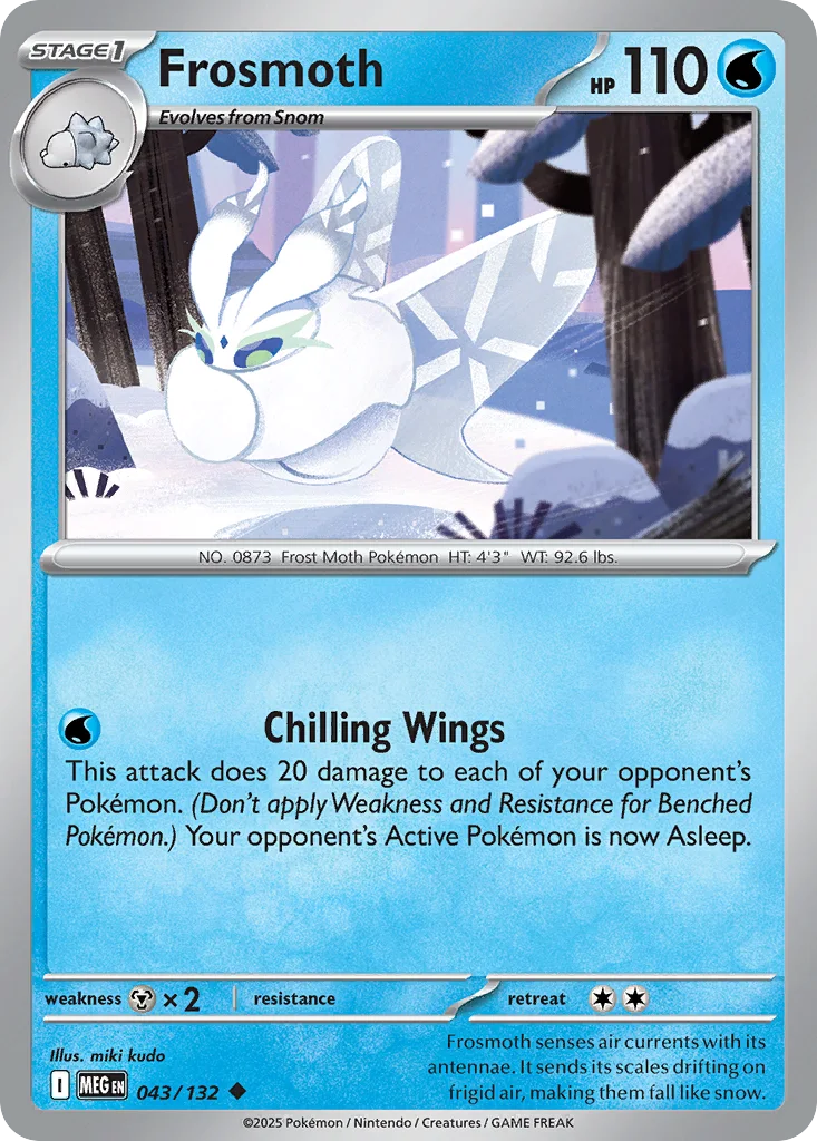 Frosmoth – Mega Evolution nr 043/132 (Normal)