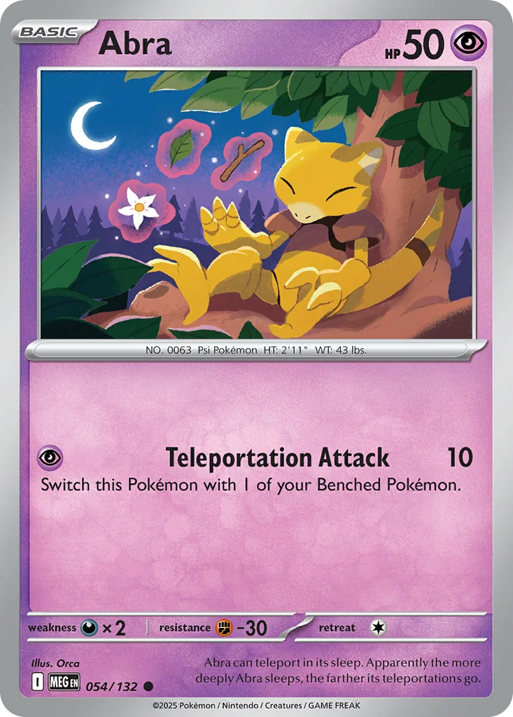 Abra – Mega Evolution nr 054/132 (Normal)