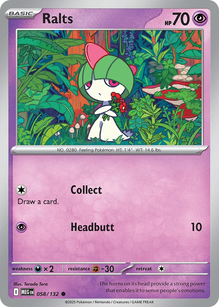Ralts – Mega Evolution nr 058/132 (Normal)