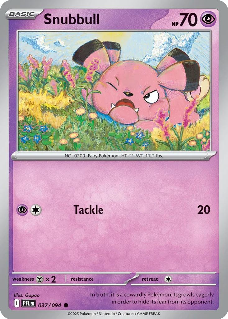 Snubbull – Phantasmal Flames nr 037/094 (Normal)