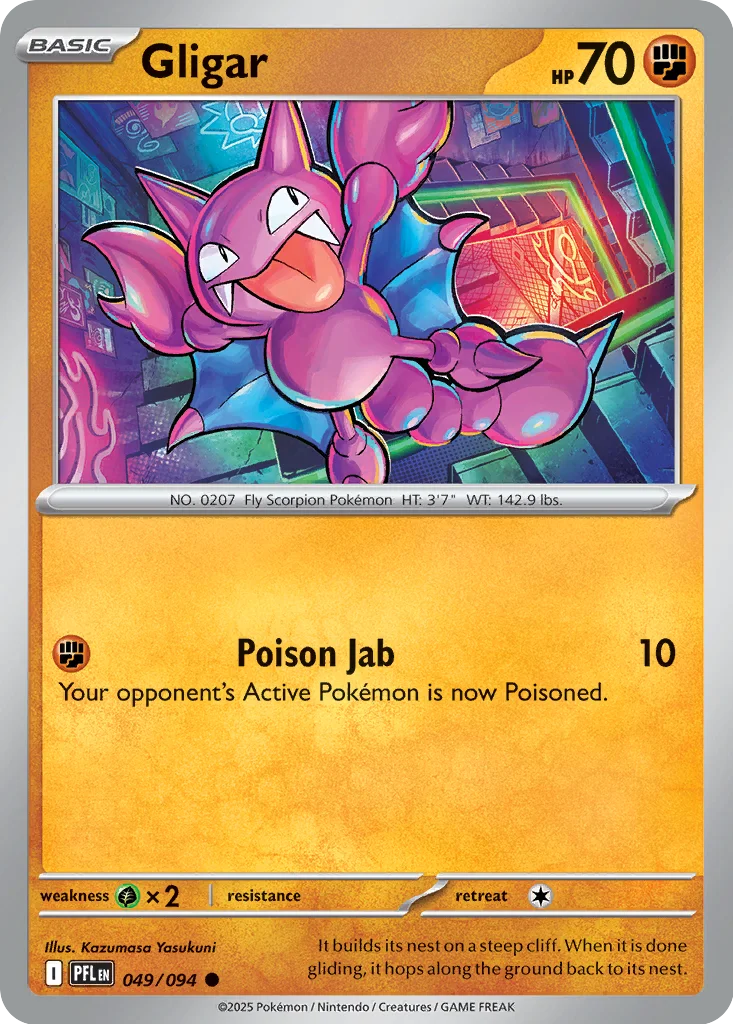 Gligar – Phantasmal Flames nr 049/094 (Normal)