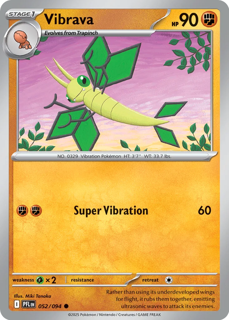 Vibrava – Phantasmal Flames nr 052/094 (Normal)
