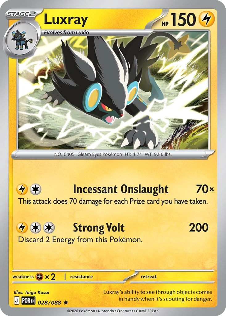 Luxray – Perfect Order nr 028/088 (Holo)