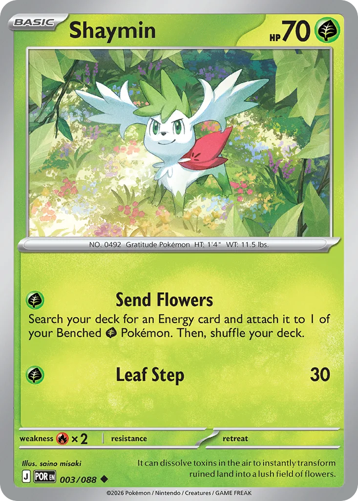 Shaymin – Perfect Order nr 003/088 (Normal)