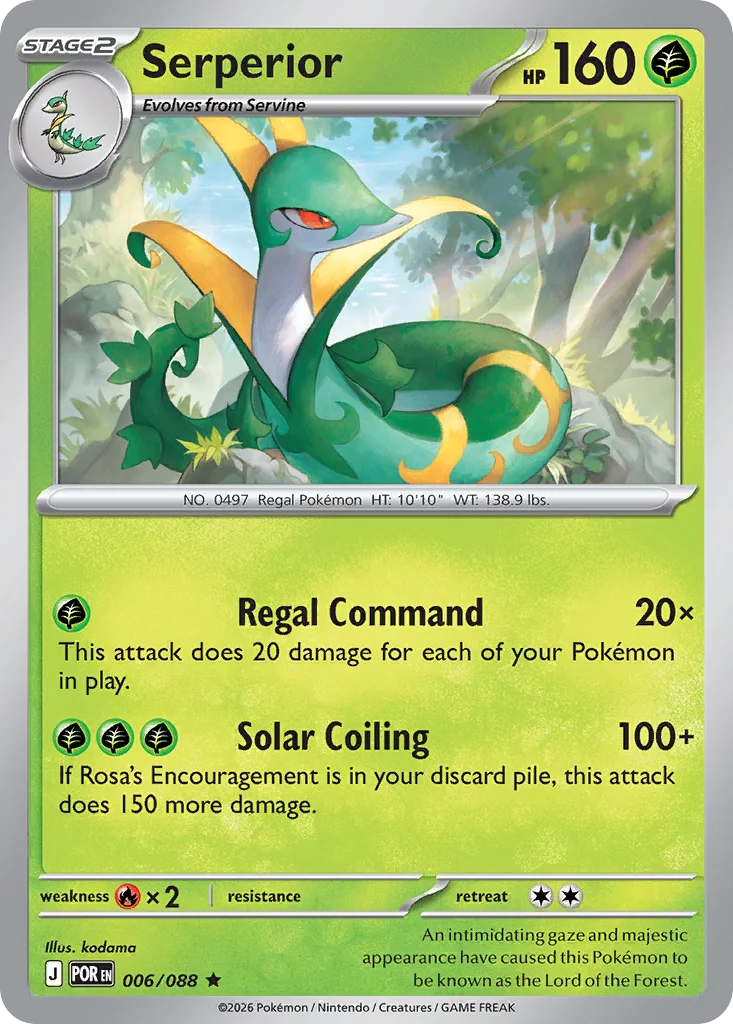 Serperior – Perfect Order nr 006/088 (Holo)