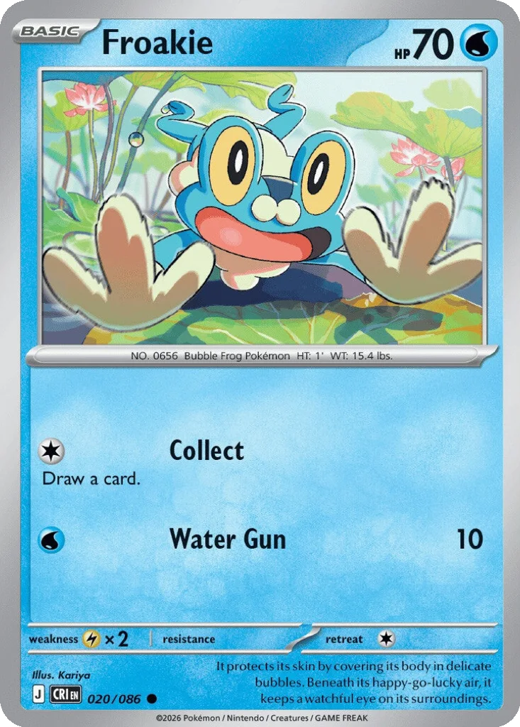 Froakie – Chaos Rising nr 020/086 (Normal)