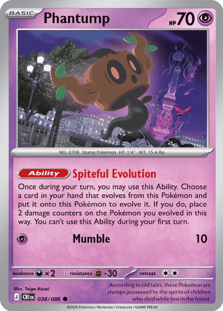 Phantump – Chaos Rising nr 038/086 (Normal)