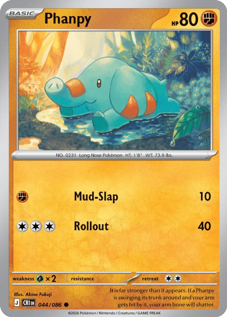 Phanpy – Chaos Rising nr 044/086 (Normal)