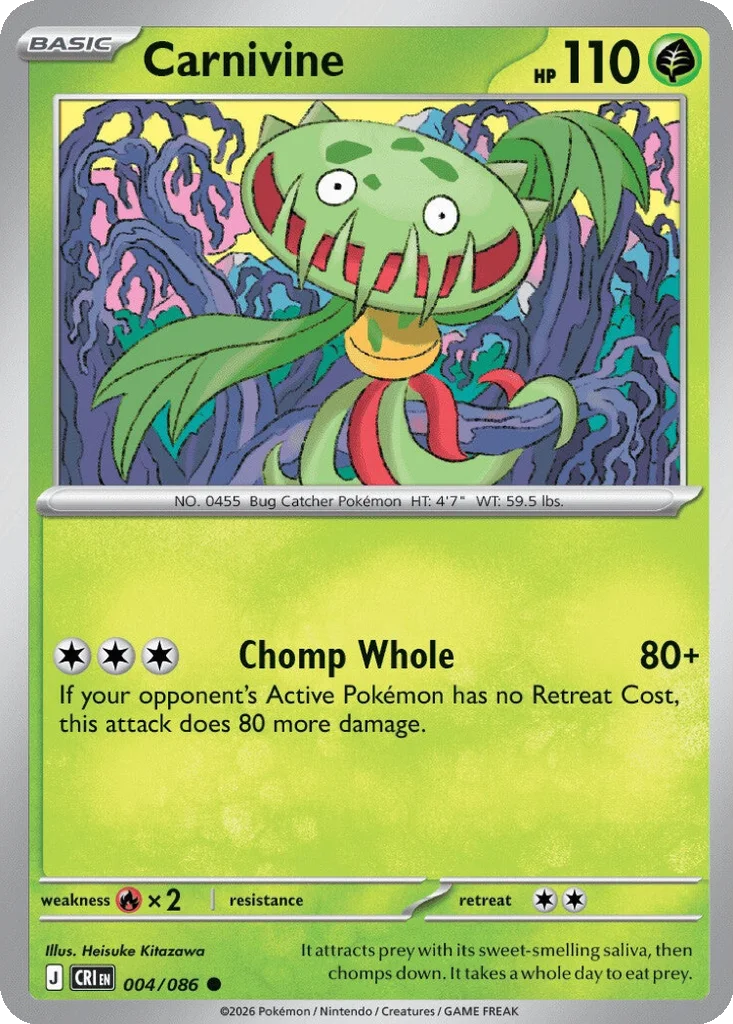 Carnivine – Chaos Rising nr 004/086 (Normal)