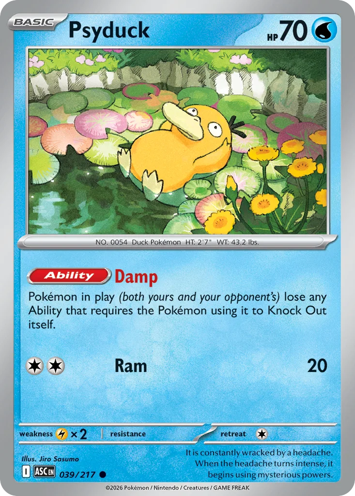 Psyduck – Ascended Heroes nr 039/217 (Normal)
