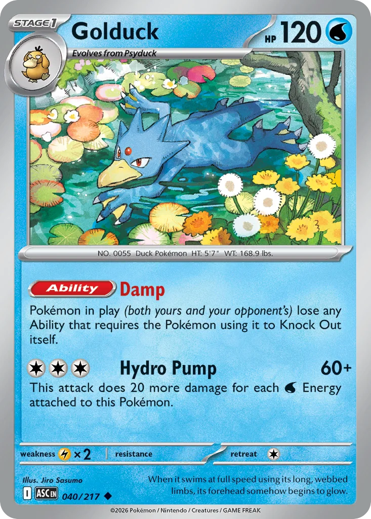 Golduck – Ascended Heroes nr 040/217 (Normal)