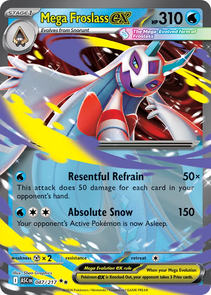 Mega Froslass ex – Ascended Heroes nr 047/217 (Holo)