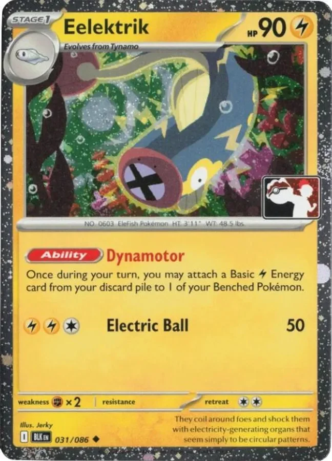 Eelektrik – Black Bolt nr 031/086 (Play! Prize Pack)