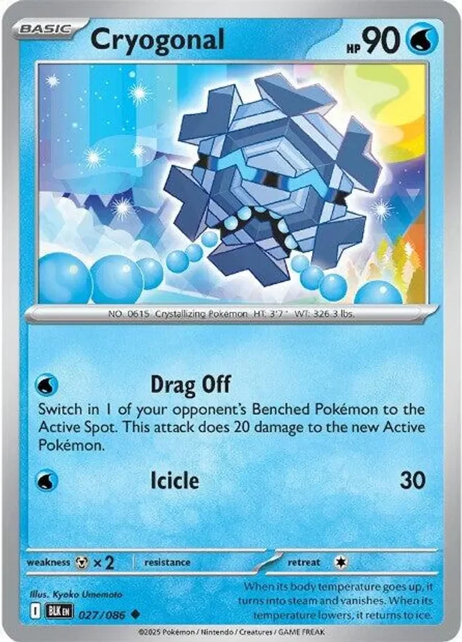 Cryogonal – Black Bolt nr 027/086 (Normal)