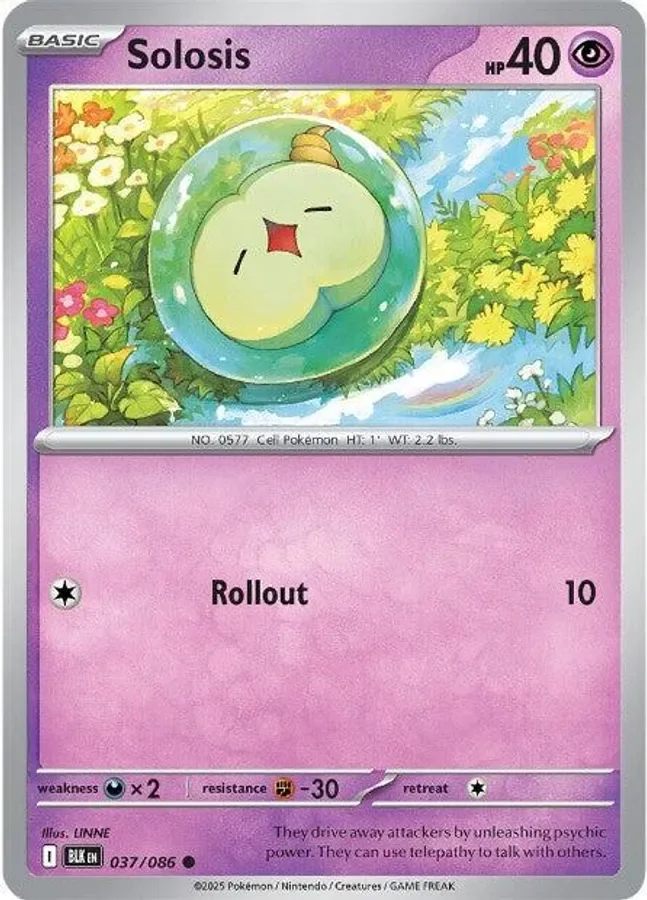 Solosis – Black Bolt nr 037/086 (Normal)
