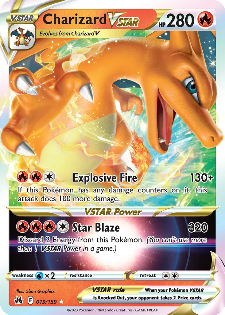 Charizard VSTAR – Crown Zenith nr 019/159 (Holo)