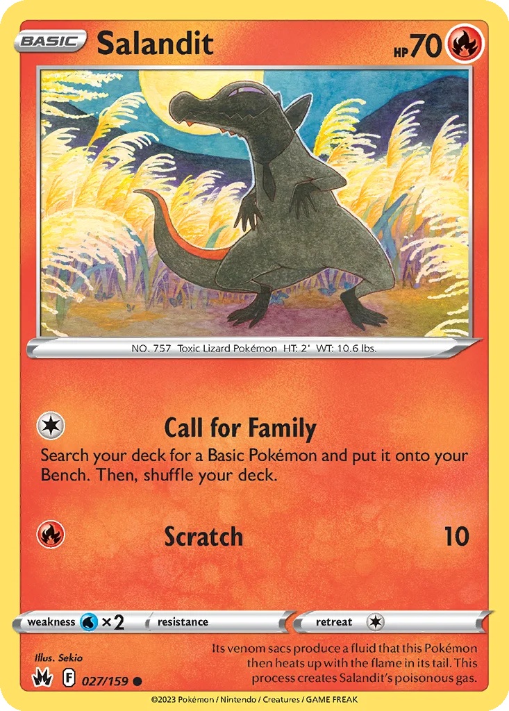 Salandit – Crown Zenith nr 027/159 (Normal)