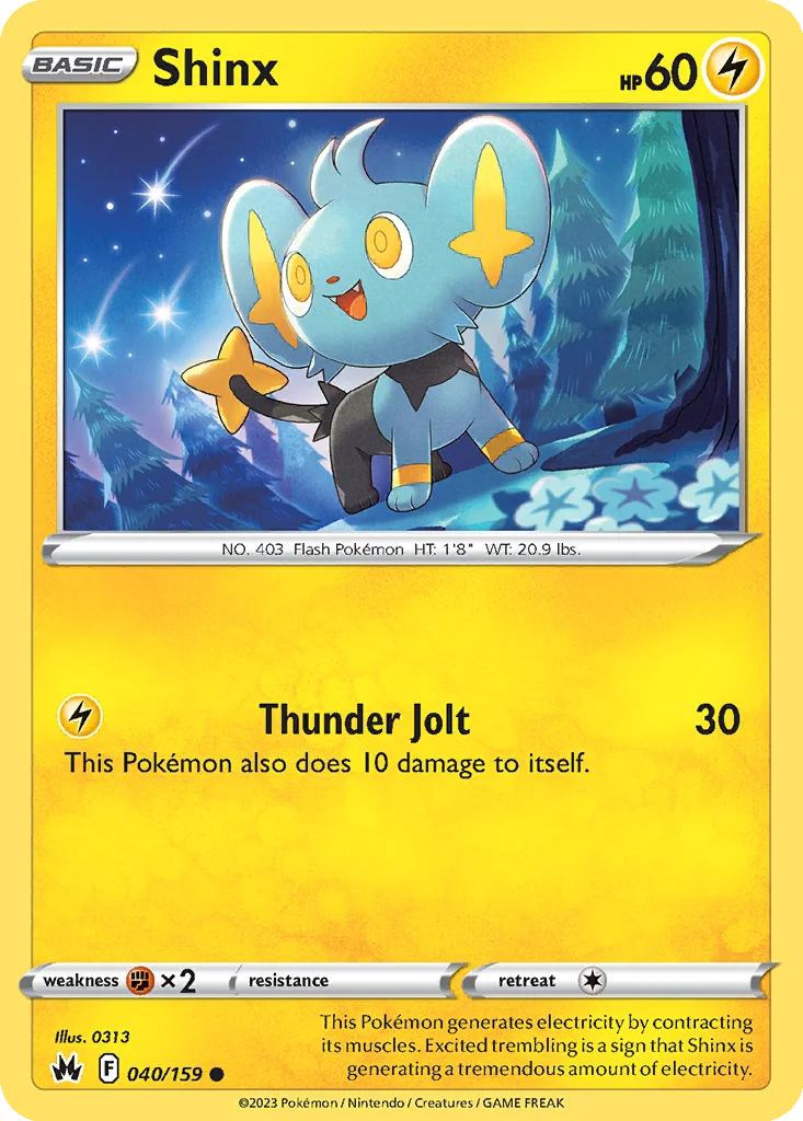 Shinx – Crown Zenith nr 040/159 (Normal)