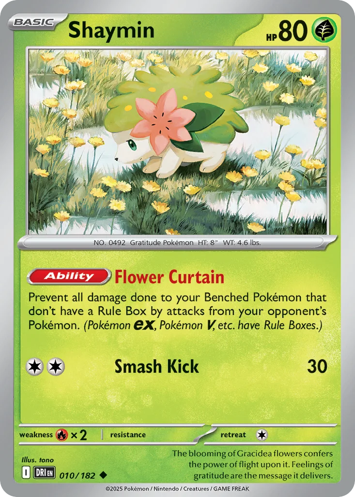 Shaymin – Destined Rivals nr 010/182 (Normal)