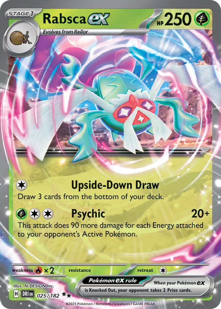 Rabsca ex – Destined Rivals nr 025/182 (Holo)