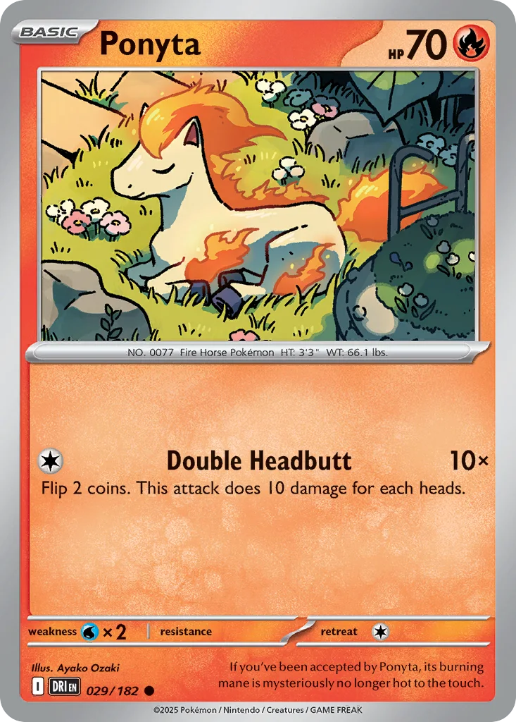 Ponyta – Destined Rivals nr 029/182 (Normal)