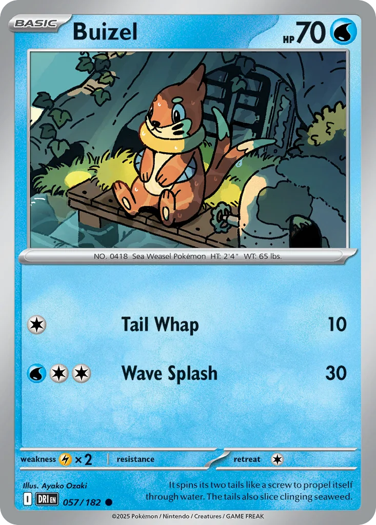 Buizel – Destined Rivals nr 057/182 (Normal)