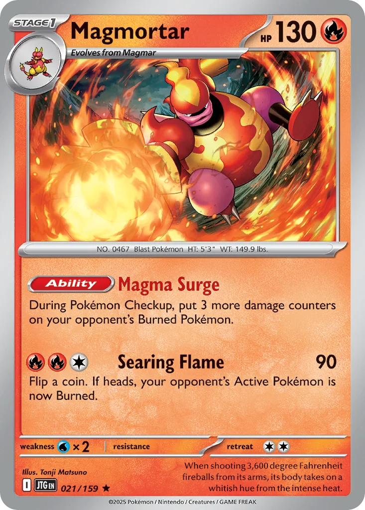 Magmortar – Journey Together nr 021/159 (Holo)