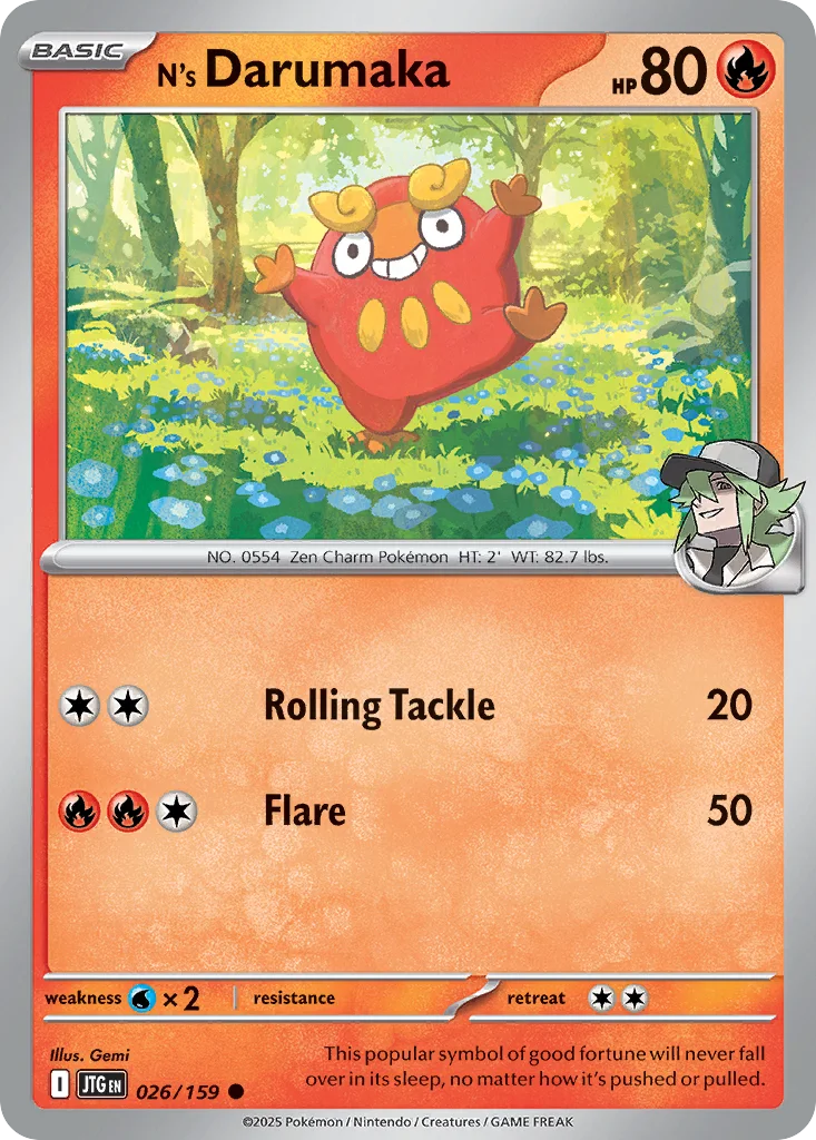 N's Darumaka – Journey Together nr 026/159 (Normal)