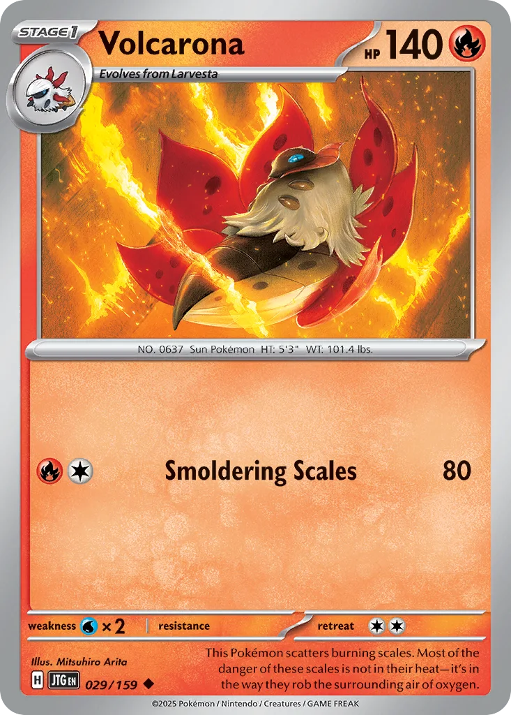 Volcarona – Journey Together nr 029/159 (Normal)