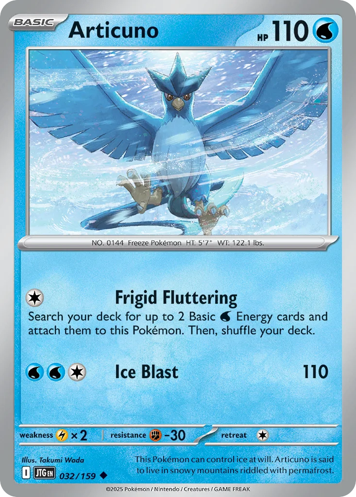 Articuno – Journey Together nr 032/159 (Normal)