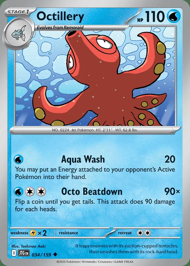 Octillery – Journey Together nr 034/159 (Normal)