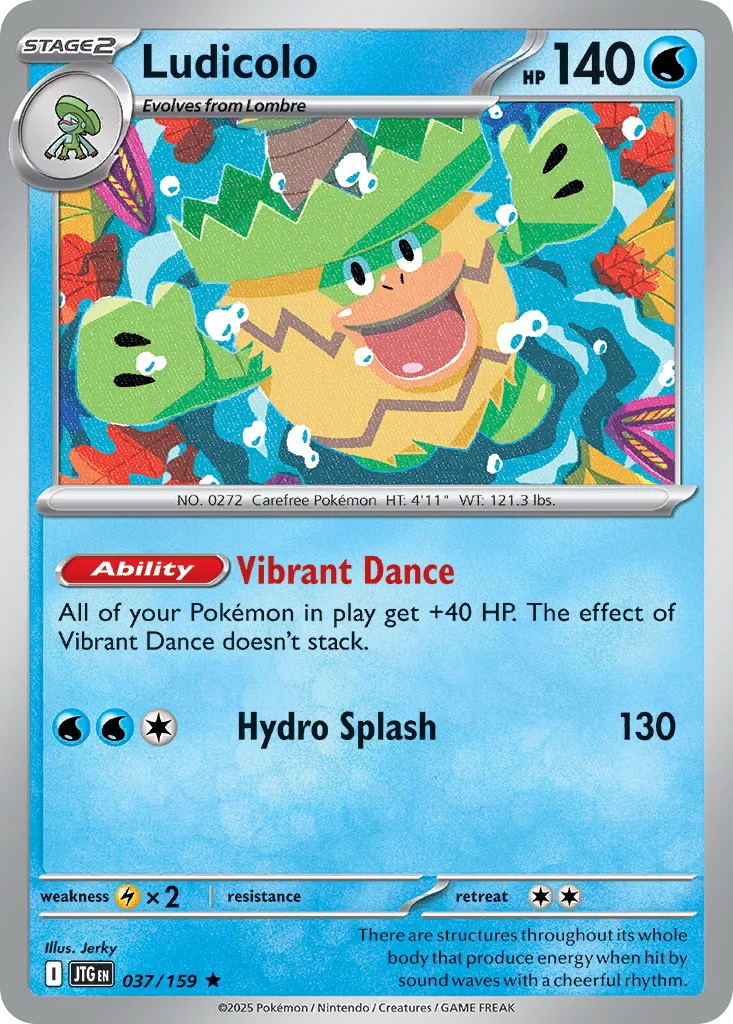 Ludicolo – Journey Together nr 037/159 (Holo)