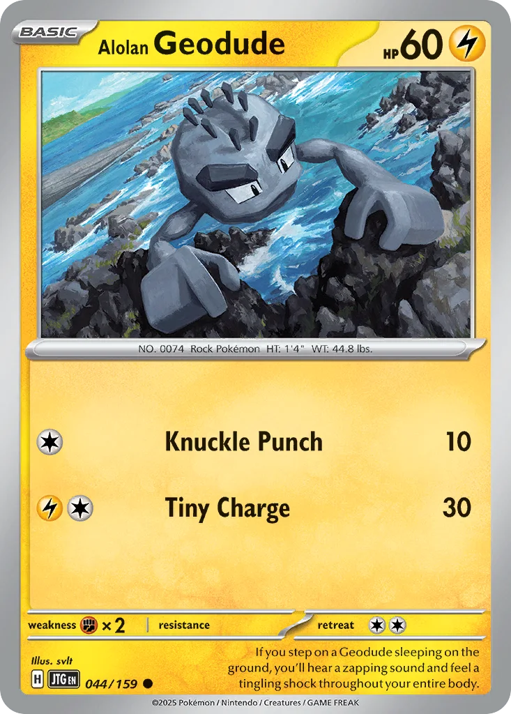 Alolan Geodude – Journey Together nr 044/159 (Normal)