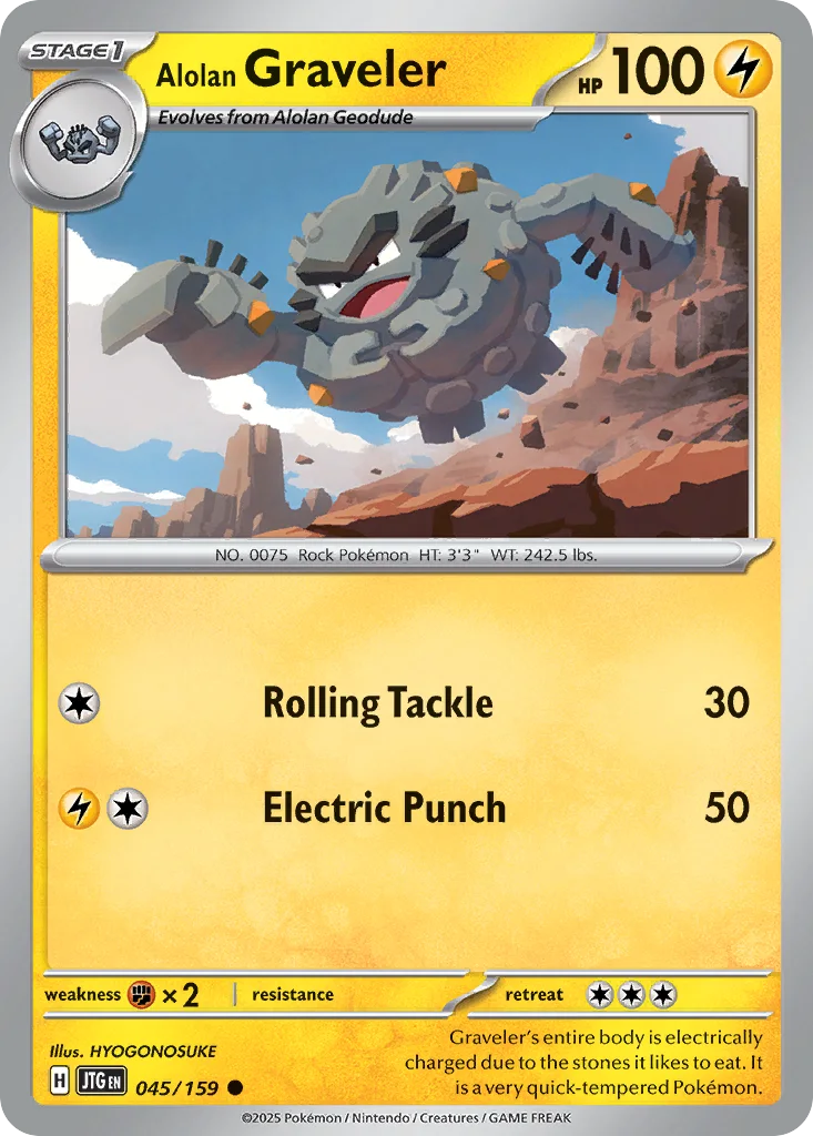 Alolan Graveler – Journey Together nr 045/159 (Normal)