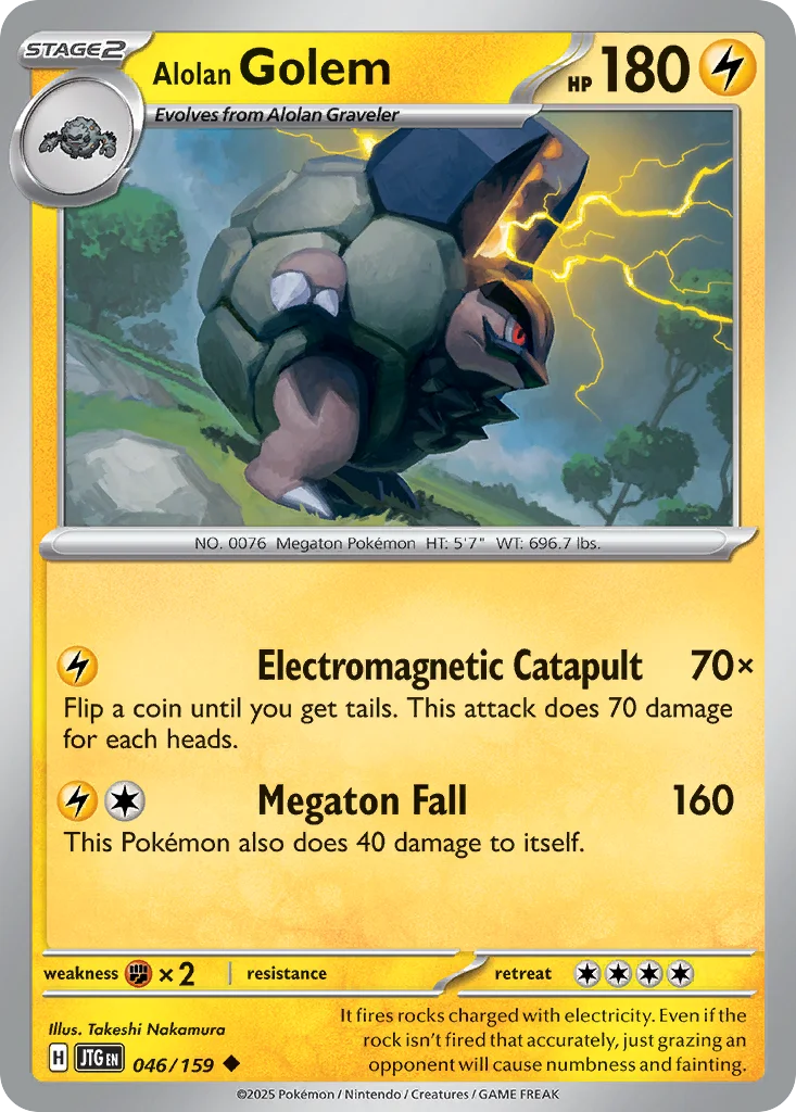 Alolan Golem – Journey Together nr 046/159 (Normal)