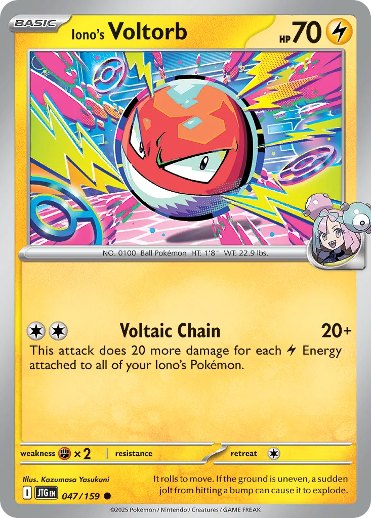 Iono's Voltorb – Journey Together nr 047/159 (Normal)