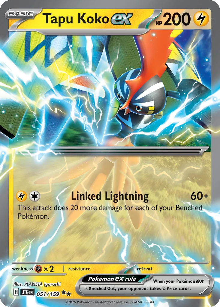 Tapu Koko ex – Journey Together nr 051/159 (Holo)