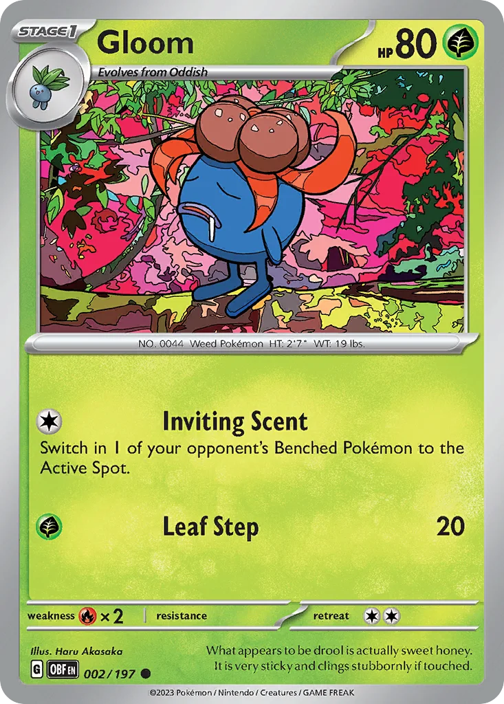 Gloom – Obsidian Flames nr 002/197 (Normal)
