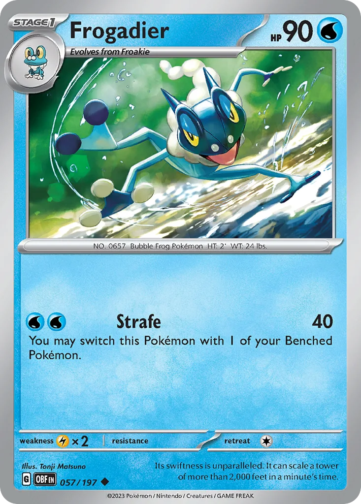 Frogadier – Obsidian Flames nr 057/197 (Normal)