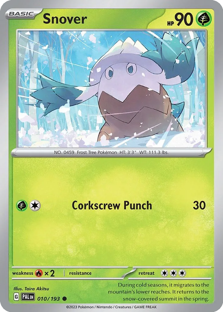 Snover – Paldea Evolved nr 010/193 (Normal)