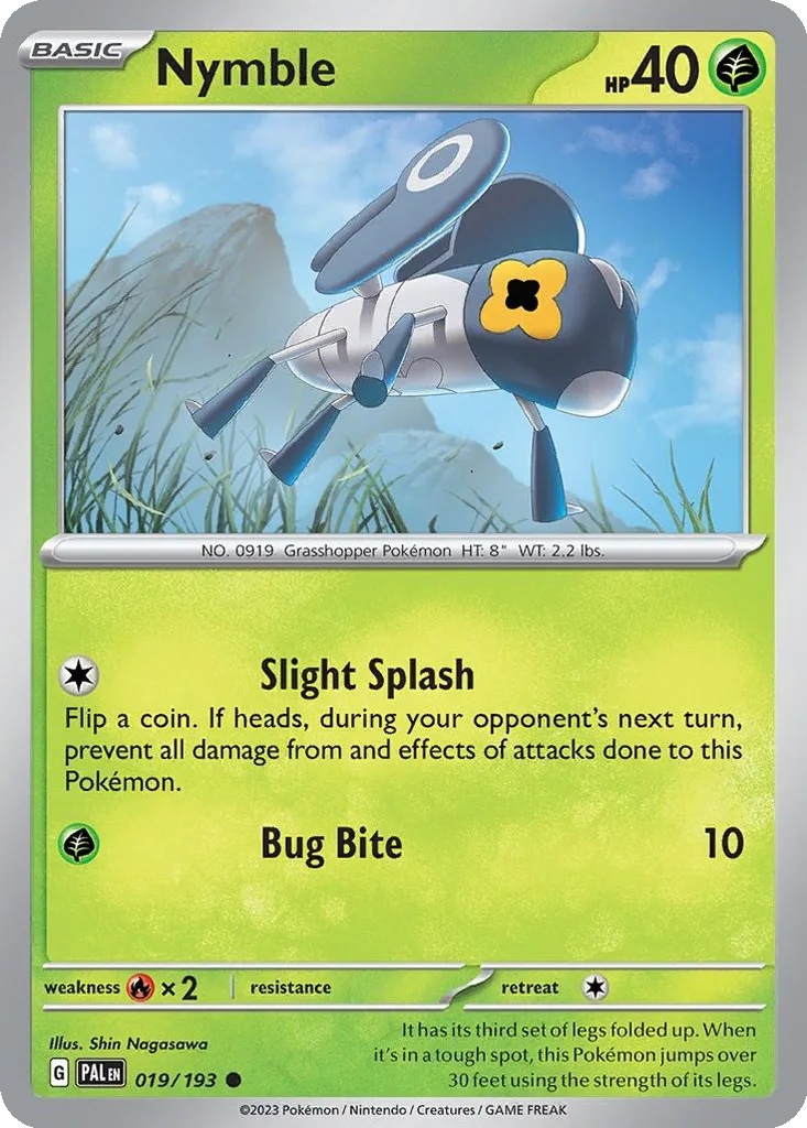 Nymble – Paldea Evolved nr 019/193 (Normal)