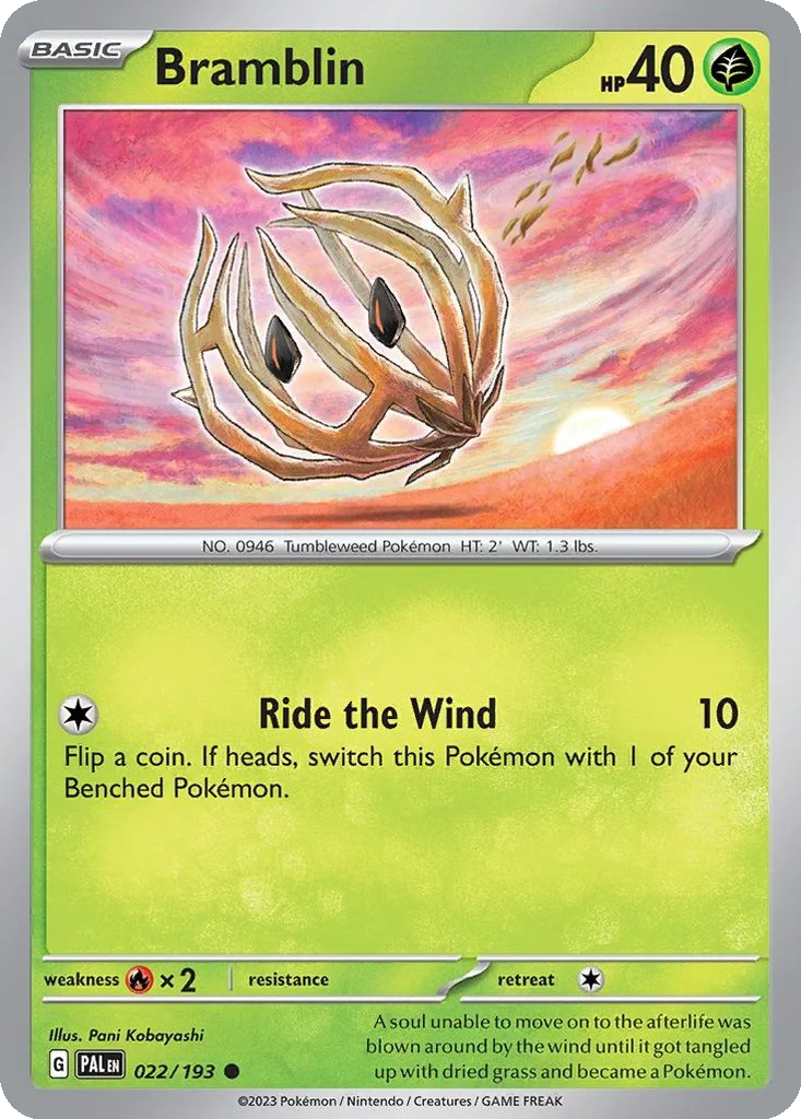 Bramblin – Paldea Evolved nr 022/193 (Normal)