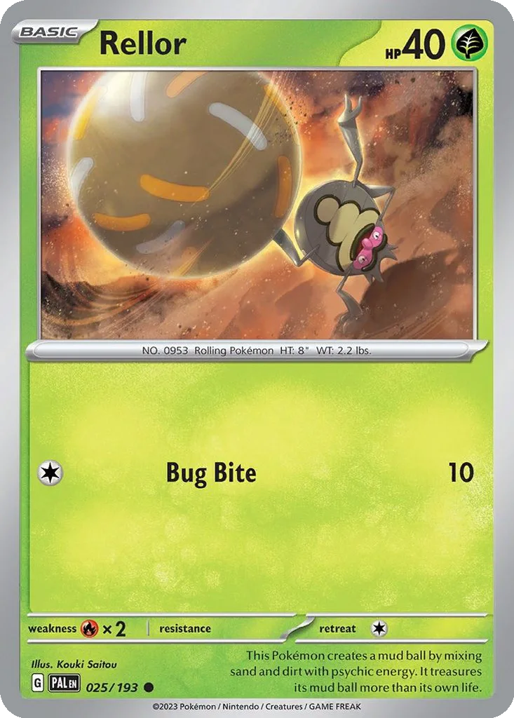Rellor – Paldea Evolved nr 025/193 (Normal)
