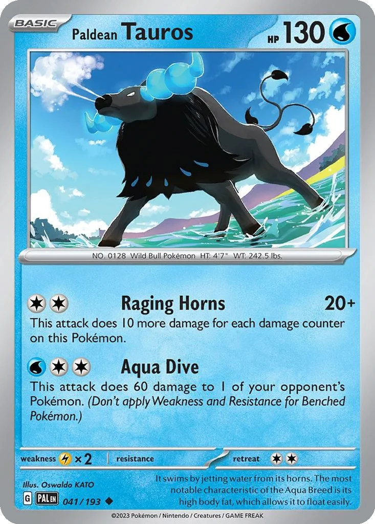 Paldean Tauros – Paldea Evolved nr 041/193 (Normal)