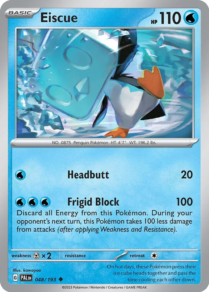Eiscue – Paldea Evolved nr 048/193 (Normal)