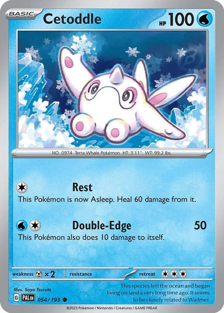 Cetoddle – Paldea Evolved nr 054/193 (Normal)